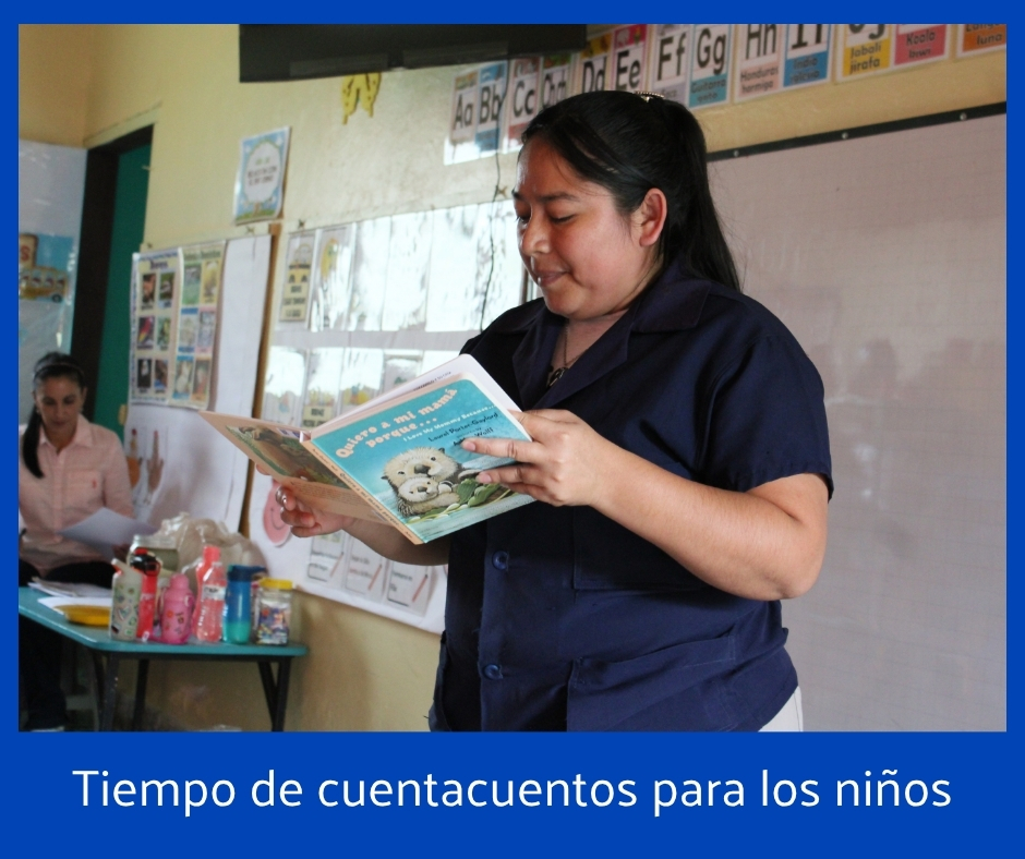 Colaborador en tiempo de cuentacuentos