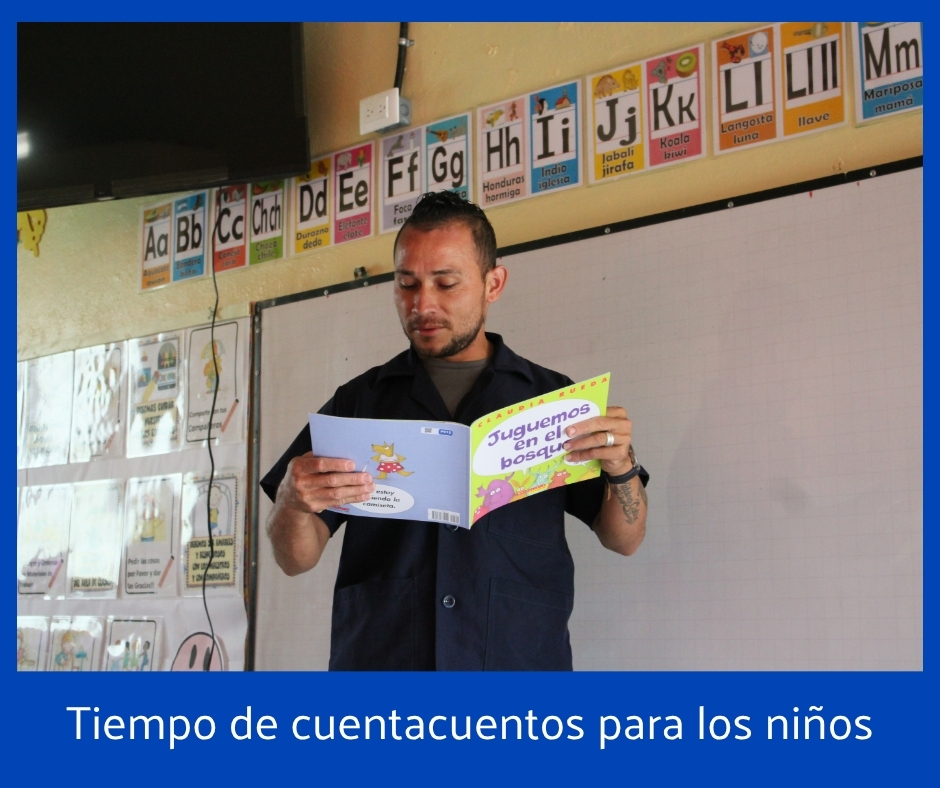 Colaborador en tiempo de cuentacuentos